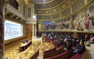 Les équipes du CTMNC et de la FFTB aux Beaux Arts de Paris pour fêter les 60 ans du CTMNC