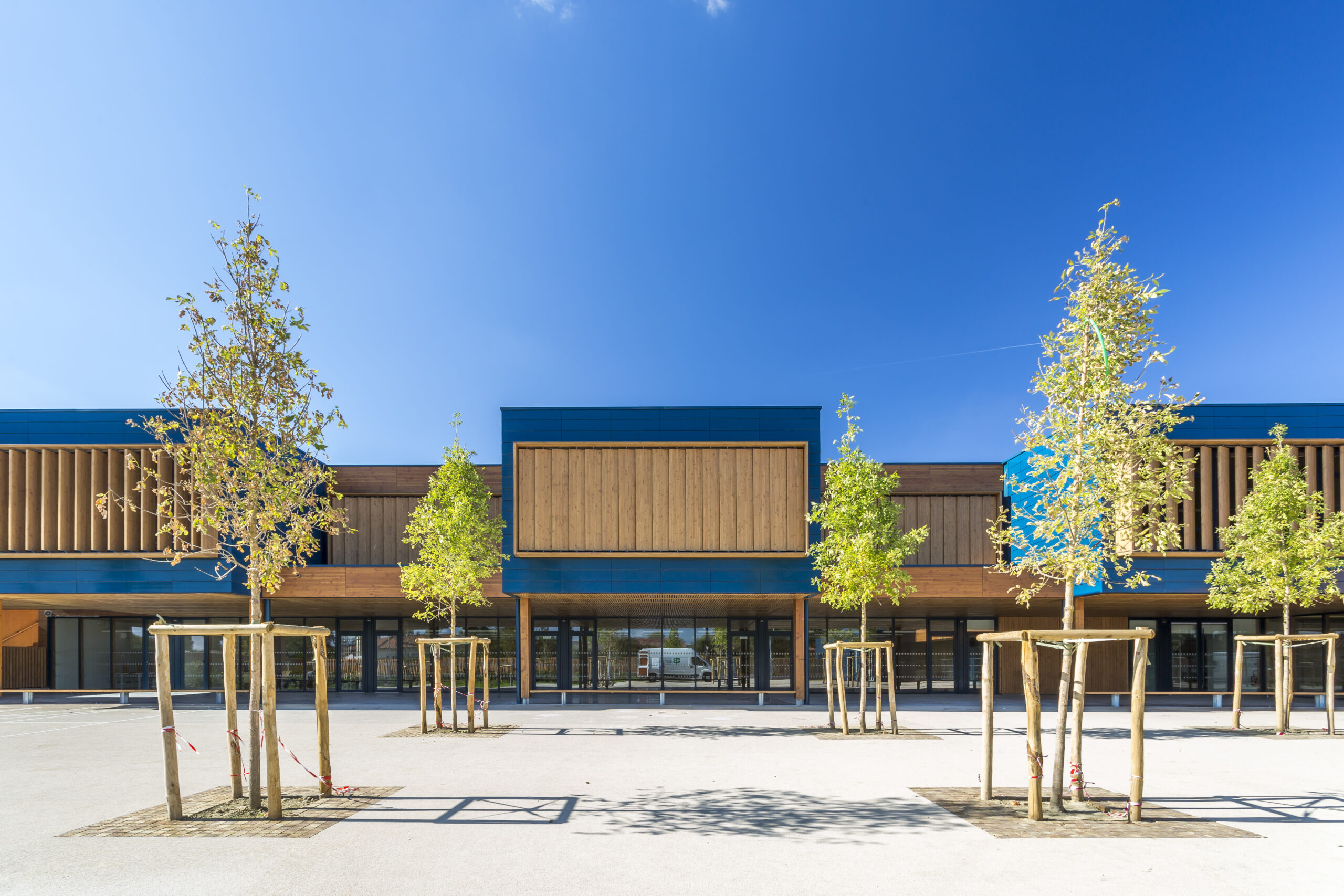 Groupe scolaire Canta Lauseta à Villeneuve-Tolosane Architectes / Atelier 360° Architecture